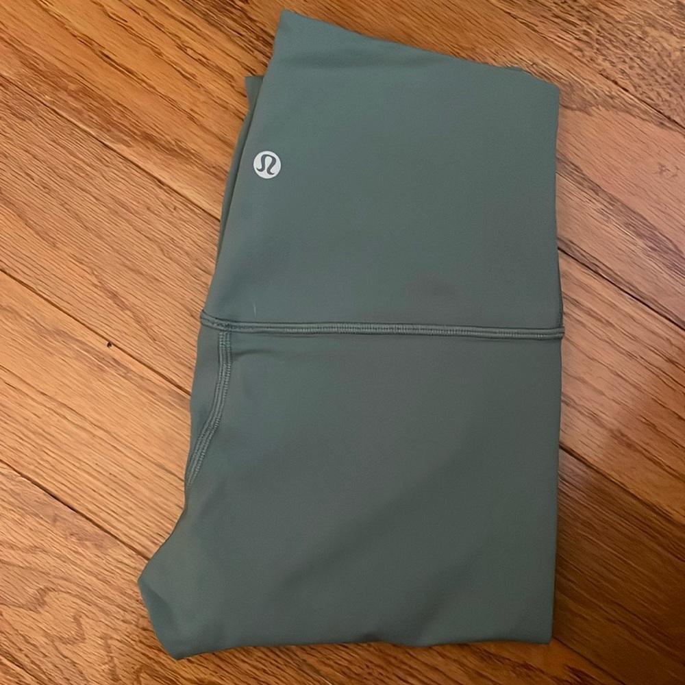 align pant 25” tidewater teal size 4